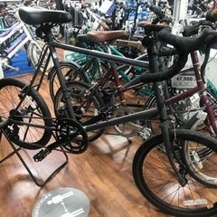 大特価　最終値下げ！！　ブルーノ ミニベロ20 ロード ワンオーナー。新車同様　東十条駅、十条駅引き取りの画像