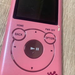 SONY ウォークマン NW-S764  中古（ピンク）の画像