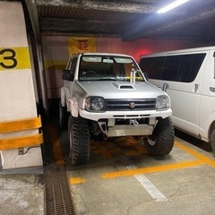 jb23 ジムニー　MT ボンネット出しマフラー