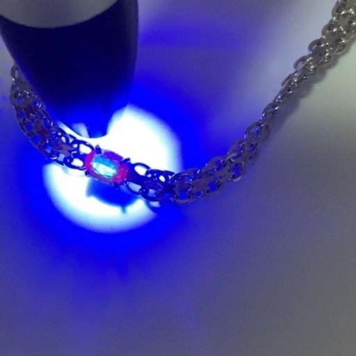 pt850 プラチナ850 天然　アレキサンドライトブレスレット　8.1g 0.255ct ソーティング付