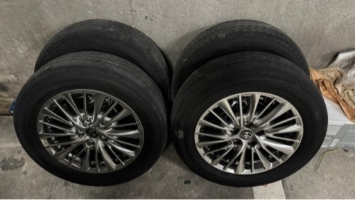 アルファード ヴェルファイア　ハイブリッド　30 後期 純正 美品　　ヨコハマ ブルーアース 225/60R17 　4本セットになりま