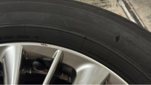 アルファード ヴェルファイア　ハイブリッド　30 後期 純正 美品　　ヨコハマ ブルーアース 225/60R17 　4本セットになりま