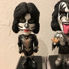 【箱傷】KISS バブルヘッド4体セット　ワッキーワーブラー　バブルヘッドの画像