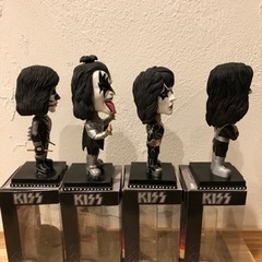 【箱傷】KISS バブルヘッド4体セット　ワッキーワーブラー　バブルヘッドの画像
