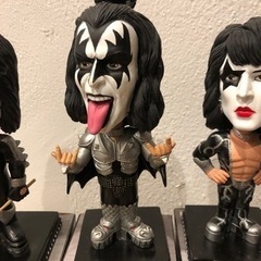【箱傷】KISS バブルヘッド4体セット　ワッキーワーブラー　バブルヘッドの画像