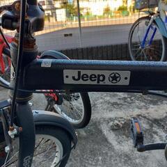 Jeepおりたたみ自転車の画像