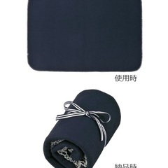 新品ブランケット ひざ掛け 膝掛け お昼寝 冷え ネイビー 単色