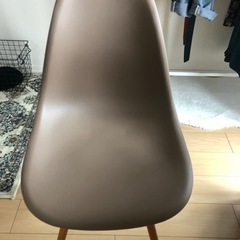 ※ブラックもあります！【美品】ダイニングチェア　ブラウン　木脚　椅子の画像