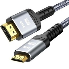 Snowkids Mini HDMI ケーブル 1.8m 4K 60Hz新品の画像