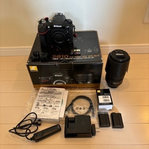 Nikon D810と望遠レンズ