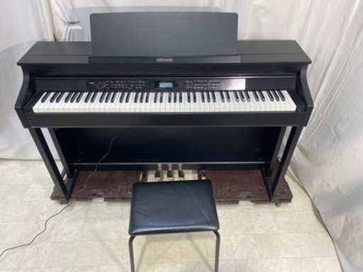 CASIO 電子ピアノ AP-650MBK 2014年製 イス付き●E092M408