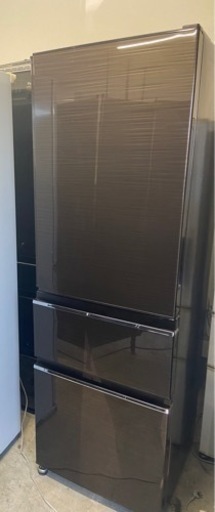 美品!!2019年式　三菱　冷蔵庫　3ドア　右開き