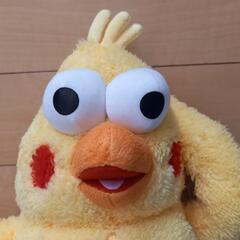 ポインコ　特大サイズ　ぬいぐるみ　ノベルティー　未使用の画像