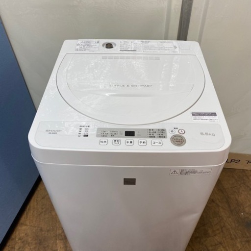 I628 ? SHARP 洗濯機 (5.5㎏)  ⭐ 動作確認済 ⭐ クリーニング済