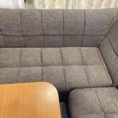 決まりました！　ダイニングソファ、テーブルセットの画像