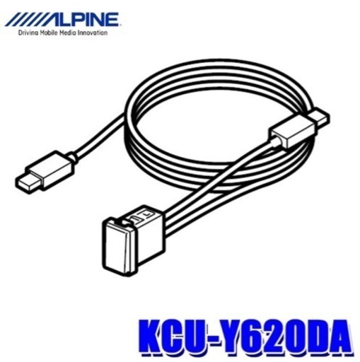 アルパインディスプレイオーディオ専用ビルトインUSB/HDMI接続ユニット