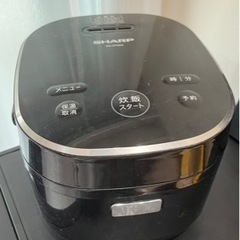 【お取引先確定】SHARP/3合炊き炊飯器