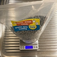 洗濯用 マグネシウム 粒の画像