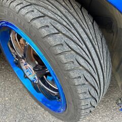 平成２１年式*スバルインプレッサ*４WD１.５ⅰ-S*車検令和７年１０月*社外マフラー*社外アルミホイール*ナビ*テレビ*バックカメラ*ETCの画像