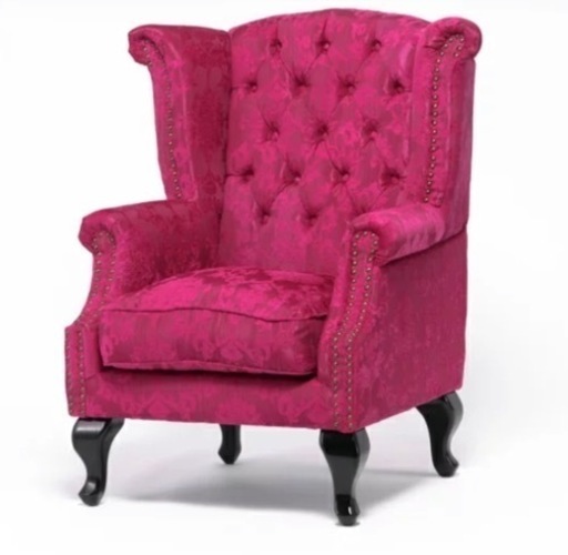 値下げ✴︎チェスターフィールド　1人掛けソファ アンティーク風　椅子