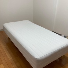 【最終SALE】無印良品・脚付マットレスシングル
