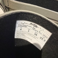 レインブーツ　長靴　迷彩柄　22.5cmの画像