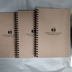 B6 NOTE BOOK 90seets 新品3冊