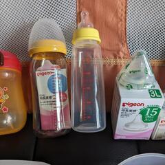 【値下げ！早い者勝ち！】赤ちゃんセット 新品哺乳瓶 ベビーゲートなど全部まとめて！の画像