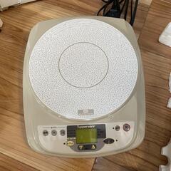 動作確認済み　タッパーウェアIH調理器　多機能　タイマー　揚げ物　炊飯