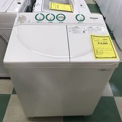 パナソニック　Panasonic　二層式洗濯機　NA-W40G2　2019年製　4.0ｋｇ　クリーニング済み　貝塚市　二色浜　