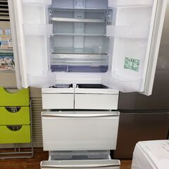 MITSUBISHI 2020年製 572L6ドア冷蔵庫 MR-MX57F-W