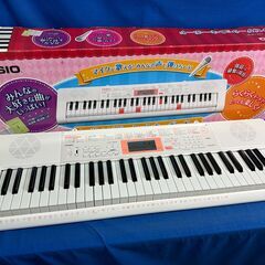 【動作保証あり】CASIO カシオ 2016年 LK-123 61鍵盤 電子キーボード 光ナビゲーション【管理KRK862】の画像