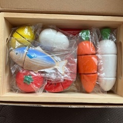木のおままごとセットの画像