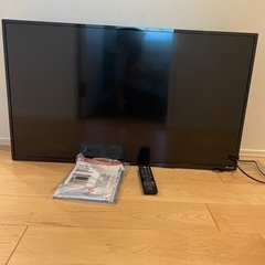 43型　液晶テレビ　2TB録画HD付き　FUNAI3020