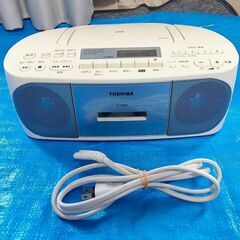 【ちょっと難あり】CD/カセット/ラジオプレーヤー　