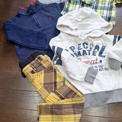 100サイズ◆各メーカー服６着ラルフローレンベベFOｴﾆｰﾌｧﾑなどの画像