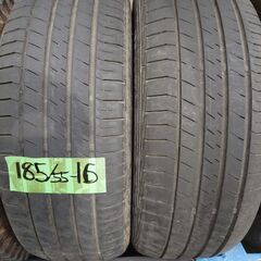 中古 185/55R16 ダンロップ サマータイヤ ルマン5　4本セット 工賃込みの画像