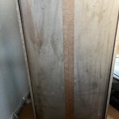 ニトリ　カラーBOX Nカラボ3段扉つき　ブラウンの画像