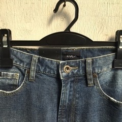 【新品未使用】RVCA デニムパンツ　ストレッチ素材　30インチの画像