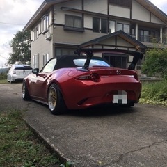マツダ　NDロードスター　MT6 2オーナー車検付き　カスタムの画像