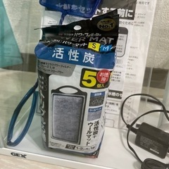 水槽☆ライト、濾過装置、フィルター(未開封5個入り)の画像