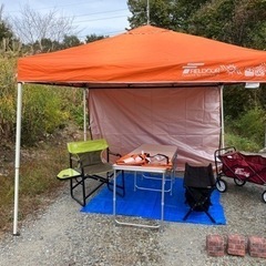 【在庫あり】 お取引中。キャンプBBQにタープテントセット (もかまめ) 那須 その他