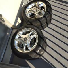 【取引者決定】PIAA  アルミ＋タイヤ4本　155/65R14