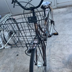 26インチ　自転車　ほだかフロートミックス茶