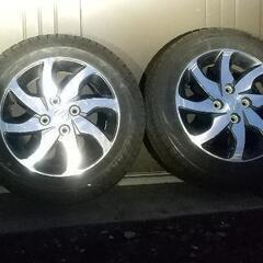 南区　155/65R14　バリ目　ブリジストンブリザックVRX　...
