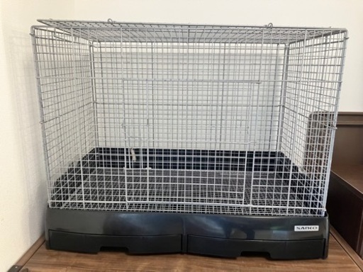 sanko 小動物ケージ イージホーム８０ローメッシュＢＫ