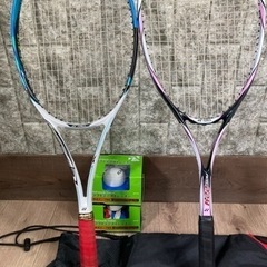 YONEXテニスラケット✖️2️⃣プラス練習ボール。