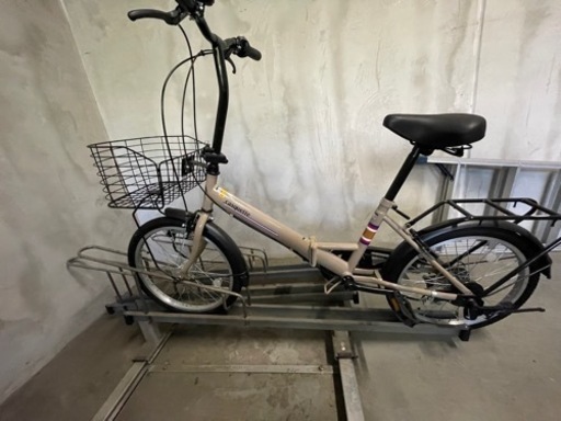 casquette 折り畳み自転車 ベージュ