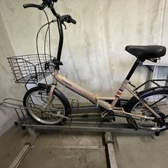 casquette 折り畳み自転車　ベージュ