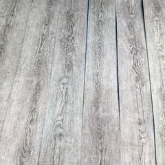 ★値下げ★フローリングマット　5枚　防水仕様　レトロなホワイトウッド柄